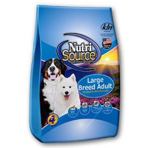 NutriSource® Large Breed Adult Chicken and Rice Dry Dog Food