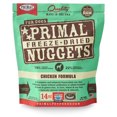 Primal Canine Chicken Freeze Dried Formula 14oz  