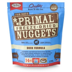 Primal Freeze Dried Dog Duck Nuggets 14Oz  