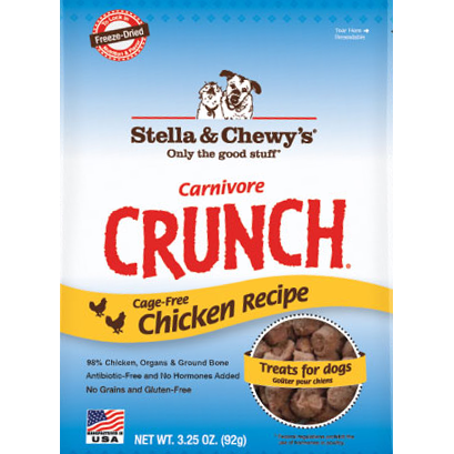 Stella & Chewy's Carnivore Crunch Freeze Dried Chicken Treats 4 oz.
