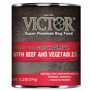 Victor® GF Beef and Vegetable Cuts in Gravy Dog Food