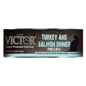 Victor® Turkey and Salmon Dinner Cat Food