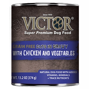 Victor® GF Chicken and Vegetable Cuts in Gravy Dog Food