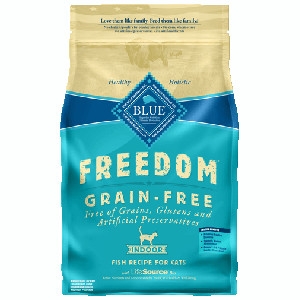 BLUE Freedom® Grain-Free Indoor Fish Recipe For Adult Cats- 5lbs