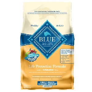 Blue Buffalo Small Breed Healthy Weight Chicken/Brown Rice Dog 6# C=5