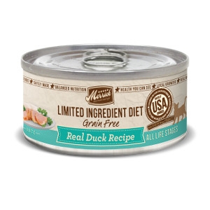 Limited Ingredient Diet Real Duck Recipe Canned Cat Food, 5 oz.