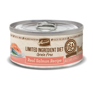 Limited Ingredient Diet Real Salmon Recipe Canned Cat Food, 5 oz.