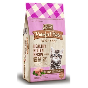 Merrick Purrfect Bistro Grain Free Healthy Kitten Recipe for Cats