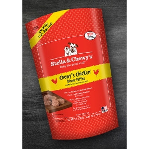 Chewy's Chicken Frozen Dinner Patties for Dogs