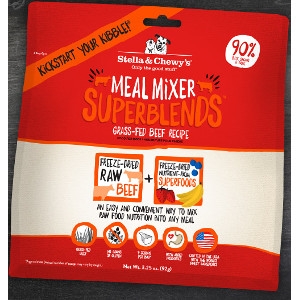 Grass-Fed Beef Superblends Meal Mixers for Dogs- 3.25oz