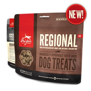 Orijen Freeze-Dried Regional Red Treats for Dogs- 3.25oz