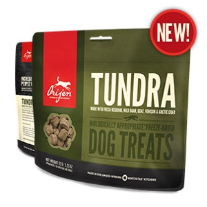Orijen Freeze-Dried Tundra Treats for Dogs- 3.5oz