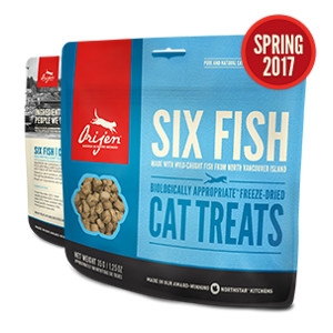 Orijen Freeze-Dried Six Fish Cat Treats- 1.25oz