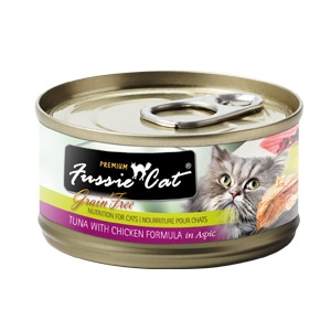 Fussie Cat® Tuna with Chicken Canned Cat Food, 2.82 oz.