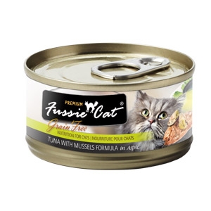 Fussie Cat® Tuna with Mussels Canned Cat Food, 2.82 oz.