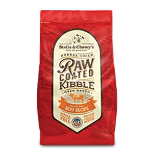 Stella & Chewy's Grass-Fed Beef Recipe Raw Coated Kibble