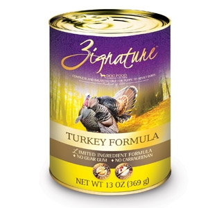 Zignature Turkey Formula Wet Dog Food