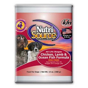 NutriSource® Chicken, Lamb & Ocean Fish Formula Wet Dog Food