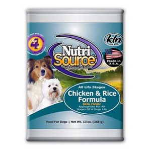 NutriSource® Chicken & Rice Formula Wet Dog Food