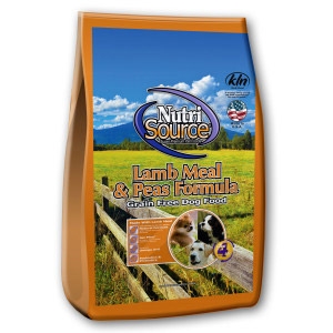 NutriSource® Grain Free Lamb Meal & Peas Dry Dog Food