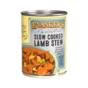 Evanger's Slow Cooked Lamb Stew for Dogs, 12 oz.