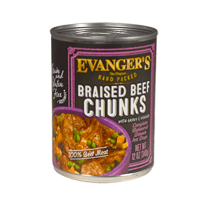 Evanger's Hand Packed Grian Free Braised Beef Chunks Dinner - 12/13oz.