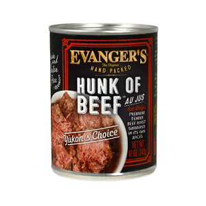 Evanger's Hunk of Beef Dog, 12/13.2 Oz