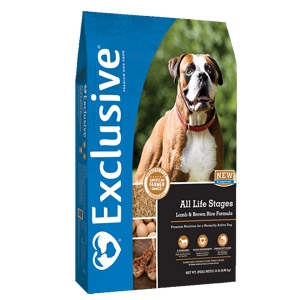 Exclusive® Lamb & Brown Rice All Life Stages Dog Food