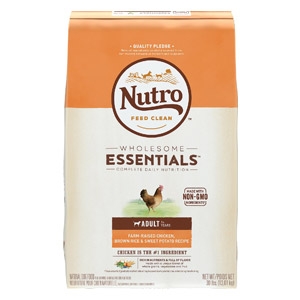 Nutro® Wholesome Essentials™ Chicken, Brown Rice & Sweet Potato Recipe for Adult Dogs 15lb