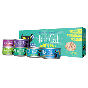 Tiki Cat® Luau Queen Emma™ Canned Cat Food Variety Pack
