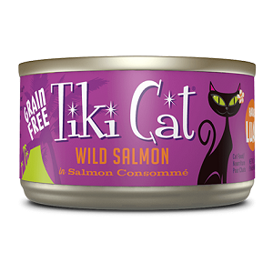 Tiki Cat® Hanalei Salmon Canned Cat Food, 2.8 oz.