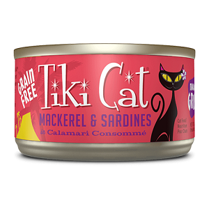 Tiki Cat Makaha Mackerole, 12/2.8 Oz