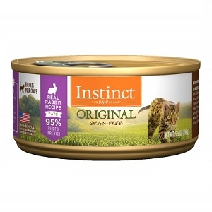 Nature's Variety Instinct Can Cat Rabbit 24/3 oz. and 12/5.5 oz