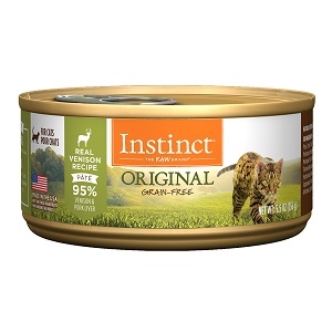 Nature's Variety Instinct Can Cat Venison 24/3 oz. and 12/5.5 oz