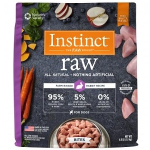 Nature's Variety Instinct Raw Frozen Bites Rabbit 4#