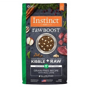 Nature's Variety Instinct Raw Boost Canine Kibble - Lamb Meal Formula