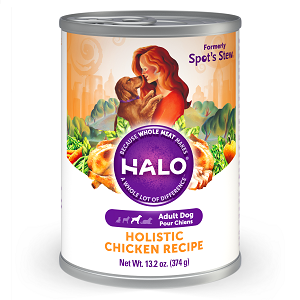 Halo Spot's Stew For Dogs, Wholesome Chicken