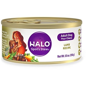 Halo Holistic Lamb Recipe for Adult Dogs 12/5.5 oz.
