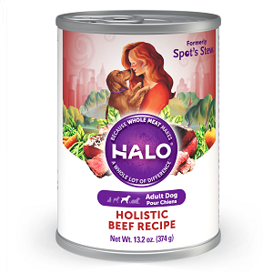 Halo Spot's Stew for Dogs, Wholesome Beef