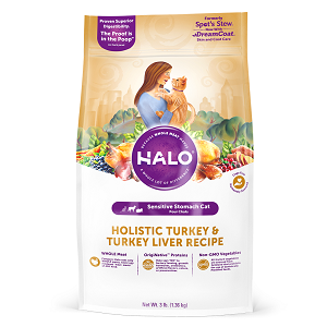 Halo Spot's Stew Sensitive Cat Wholesome Turkey