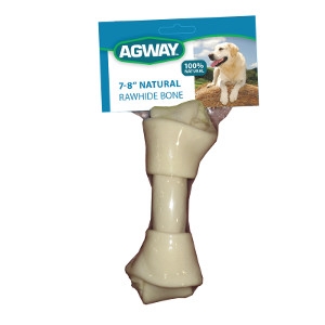 Agway™ Natural Rawhide Bone 7-8