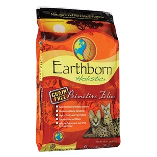 Earthborn Holistic Primitive Feline Natural Grain Free Cat Food 14 Pound
