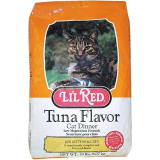 Lil Red Tuna Flavor Cat Dinner 20 Pound