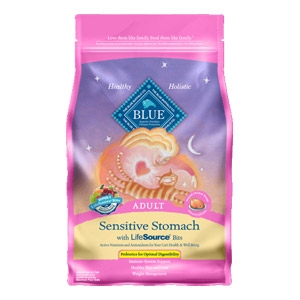 BLUE™ Sensitive Stomach Chicken & Brown Rice Recipe for Adult Cats