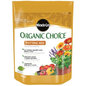 Miracle-gro Organic Choice Potting Mix 32qt