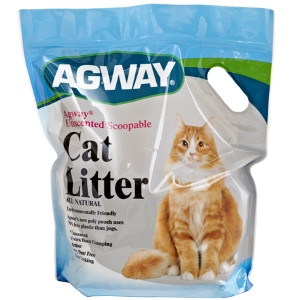 Agway Unscented Scoopable Cat Litter All Natural 14lb
