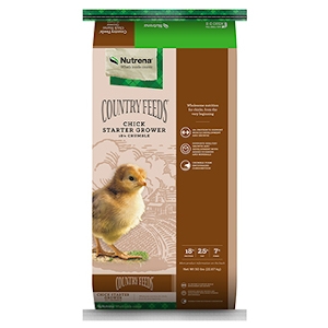Country Feeds 18% Chick Start & Grower Crumble 50 lb.