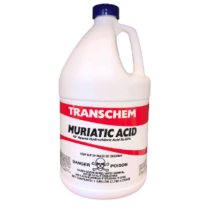 Transchem Muriatic Acid 1 gal. Liquid