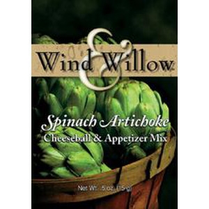 Spinach-Artichoke Cheeseball & Appetizer Mix by Wind & Willow