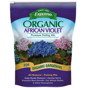 Espoma Organic African Violet Potting Mix 4qt
